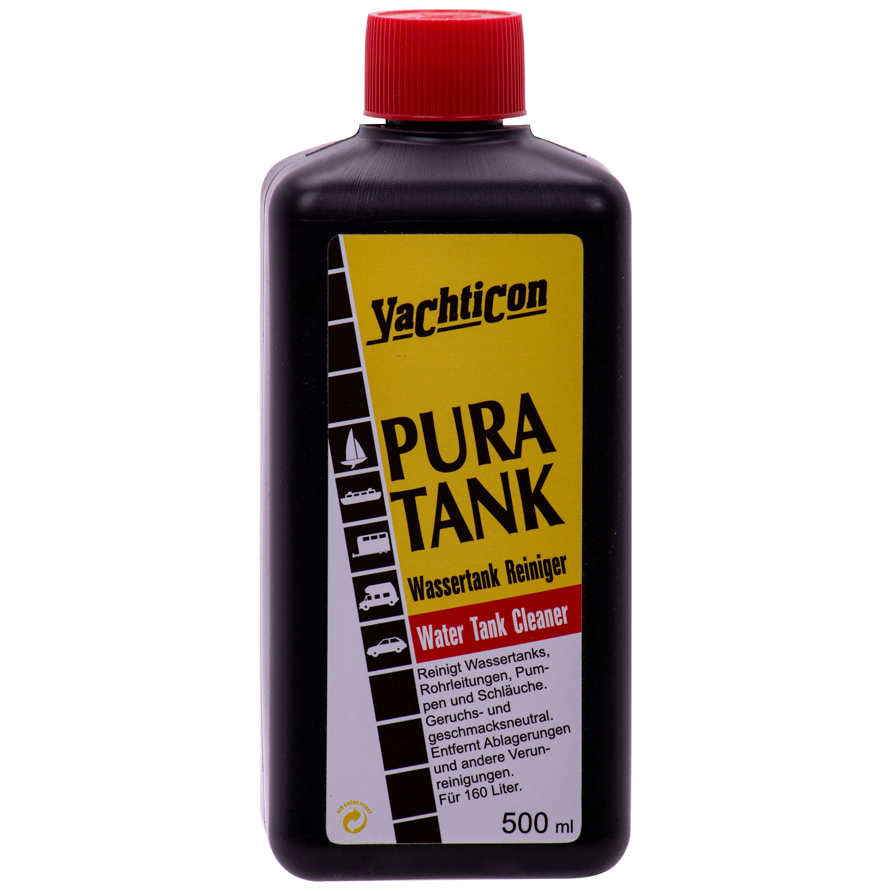 YACHTICON Pura Tank ohne Chlor 500ml Trinkwasserreiniger