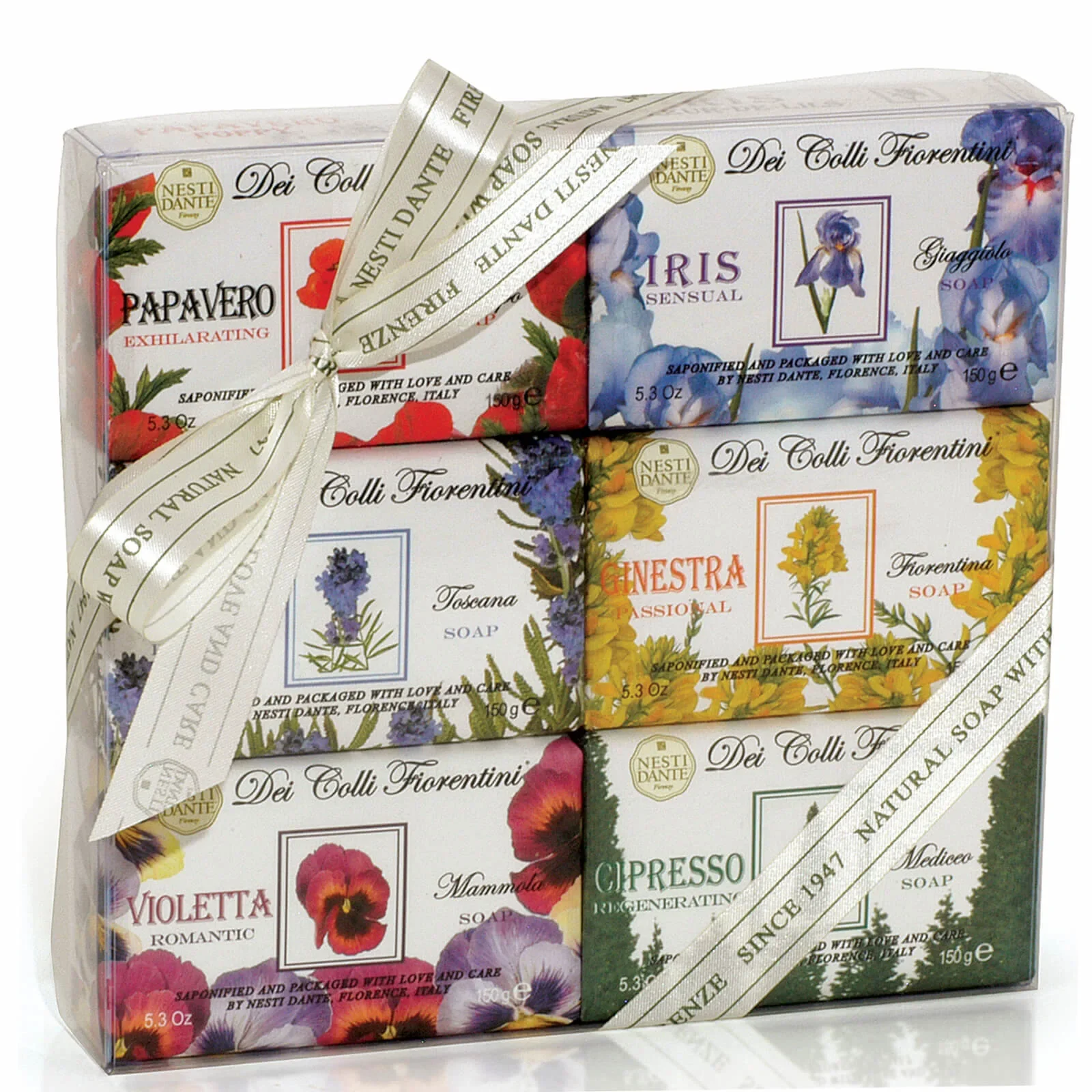"NESTI DANTE Dei Colli Fiorentini Soap SET 6 x 150 g image"