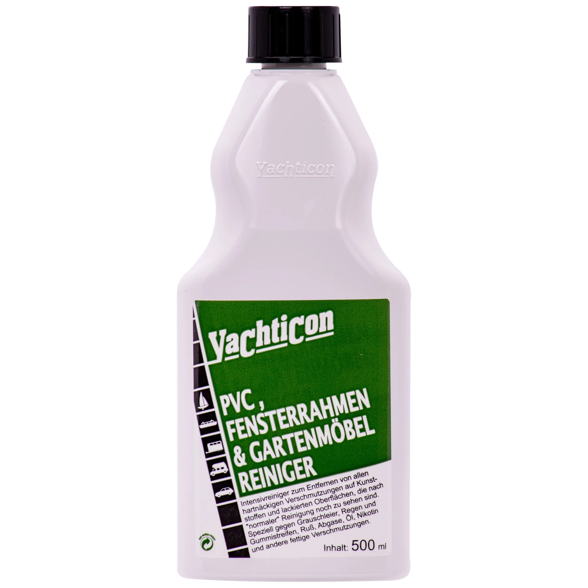 YACHTICON PVC Fensterrahmen & Gartenmöbel Reiniger 500 ml