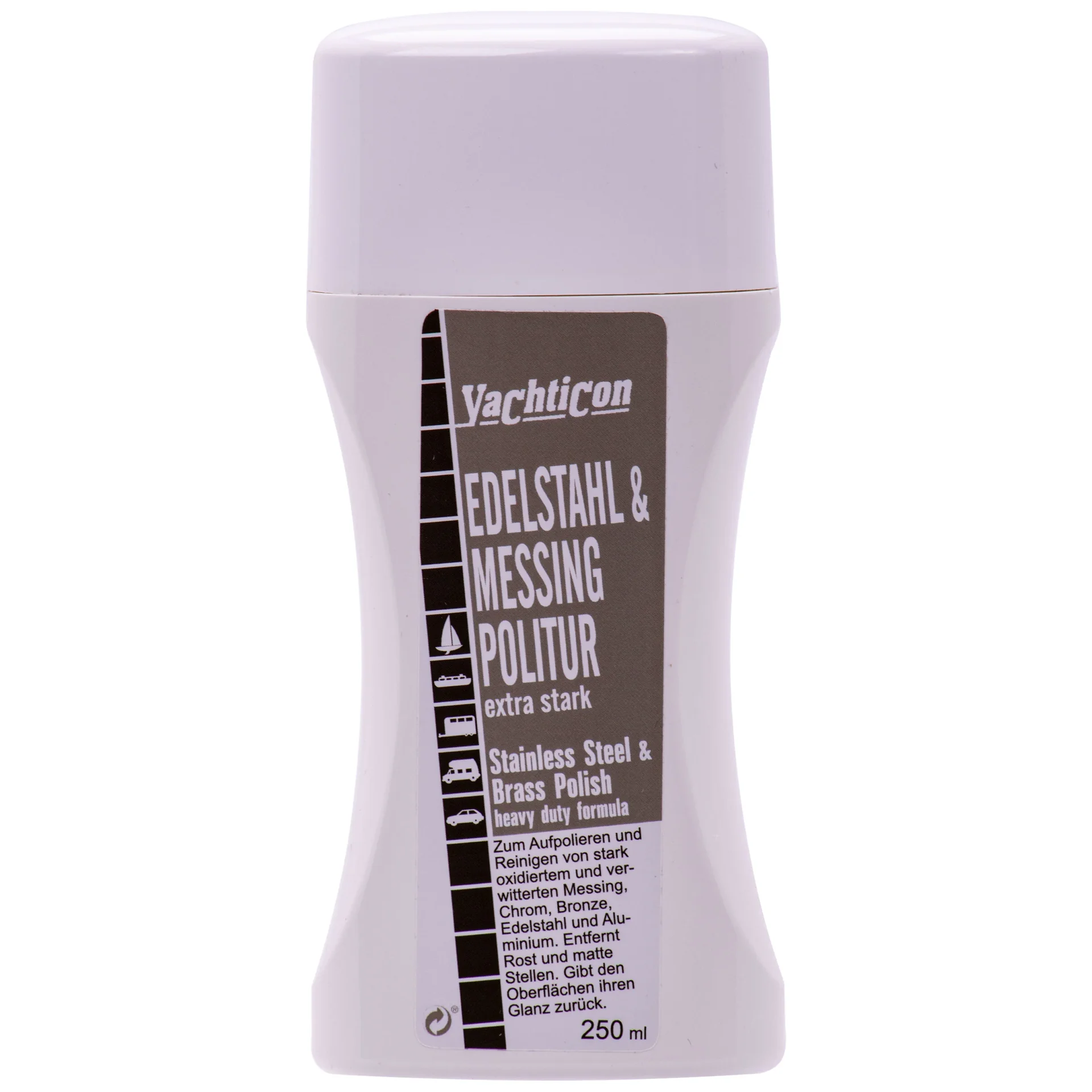 "YACHTICON Edelstahl + Messing Politur 250 ml extra stark image"