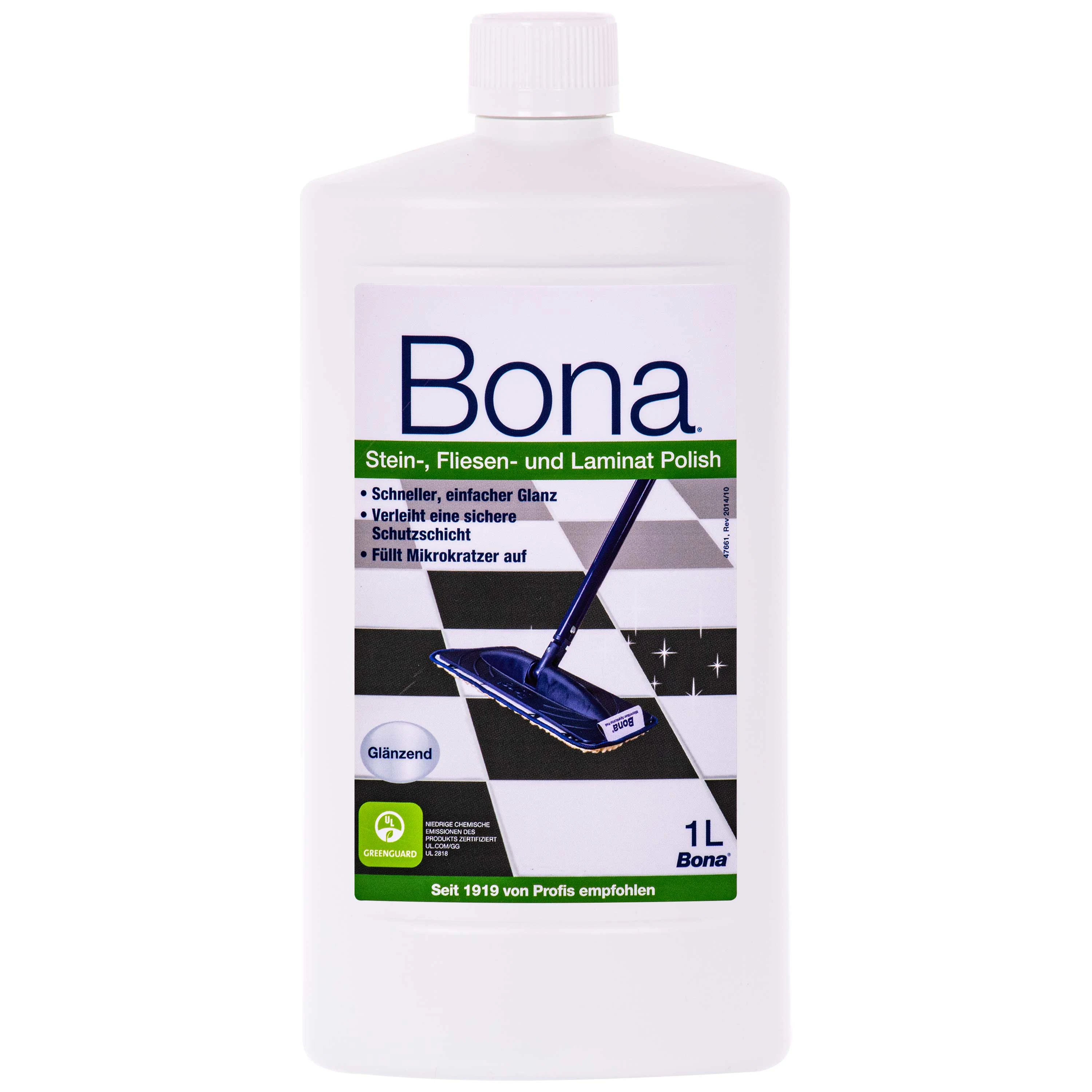 BONA Polish 1 Liter für Fliesen, Stein und Laminat glänzend gloss