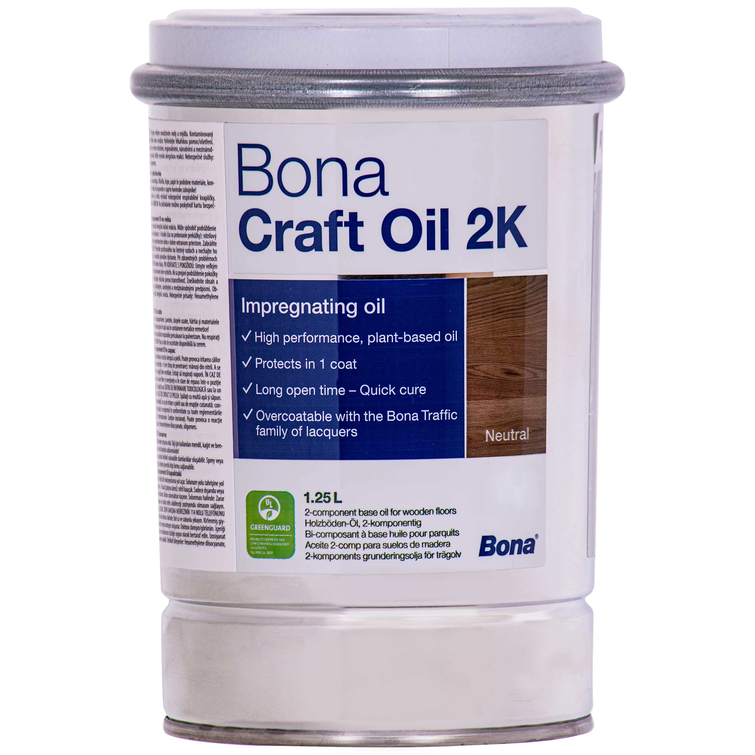 BONA Craft Oil 2K Neutral 1,25 Liter