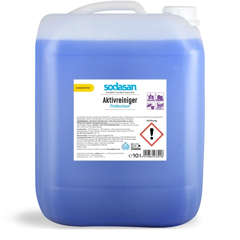 "SODASAN Aktivreiniger Professional 10 Liter Konzentrat image"