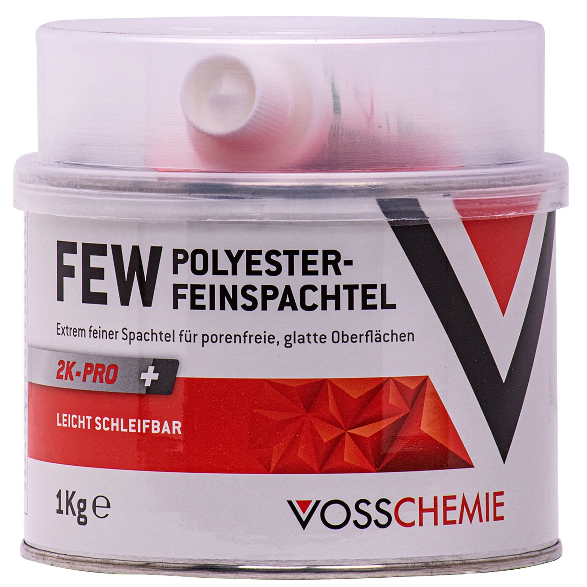 "VOSSCHEMIE Few Feinspachtel 2-K Polyesterspachtelmasse 1 kg image"