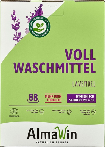 "ALMAWIN Vollwaschmittel 4,6 kg 82 Waschgänge image"