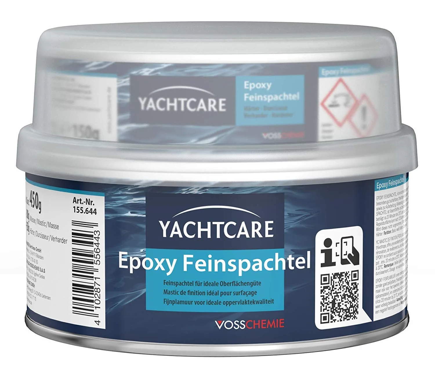 YACHTCARE Epoxy Feinspachtel 450 g