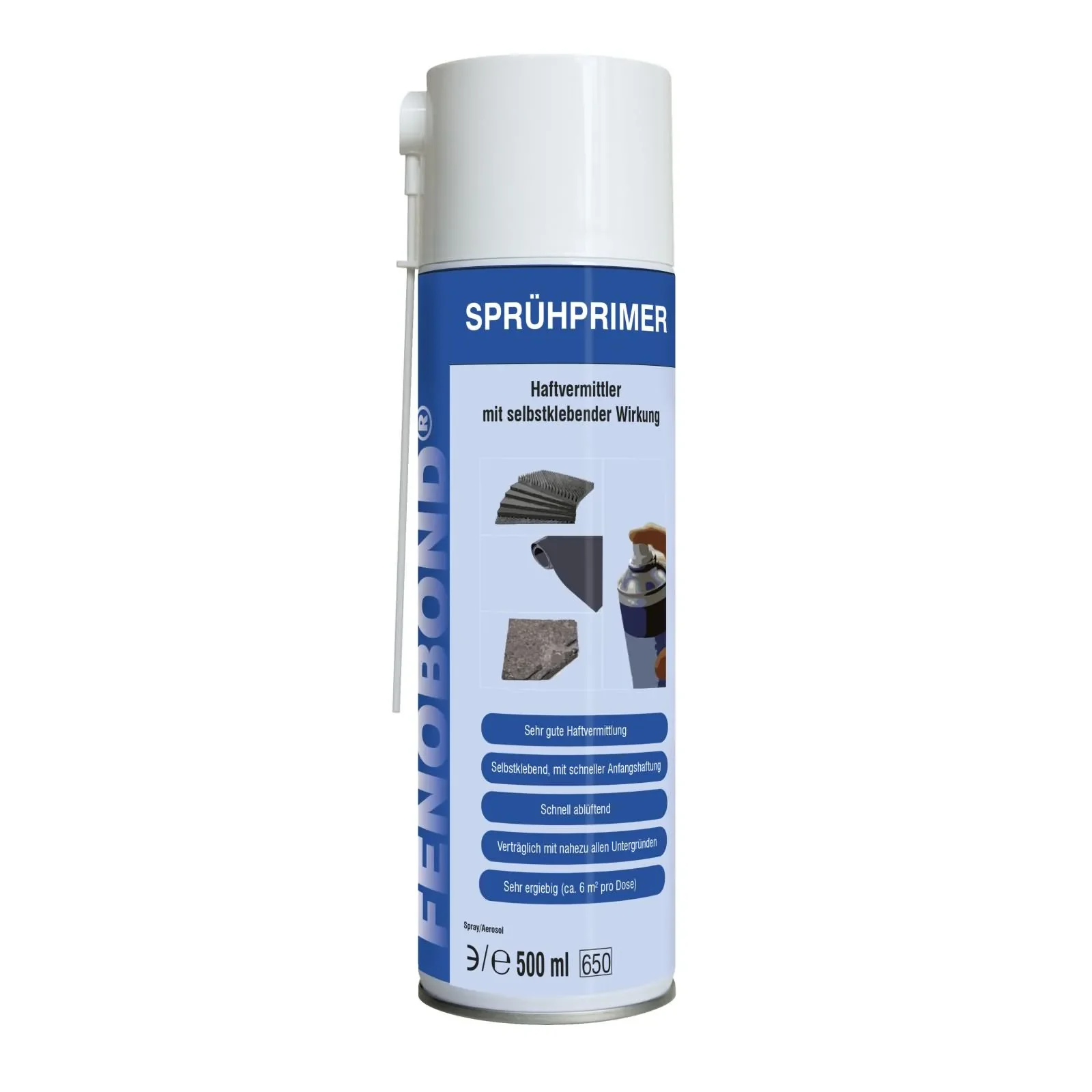 "FENOPLAST Fenobond Sprühprimer 500 ml Aerosol Sprühflasche image"
