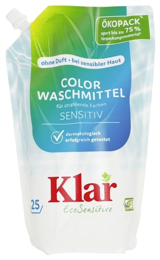 "KLAR Color Waschmittel flüssig 1,5 Liter NEU* image"