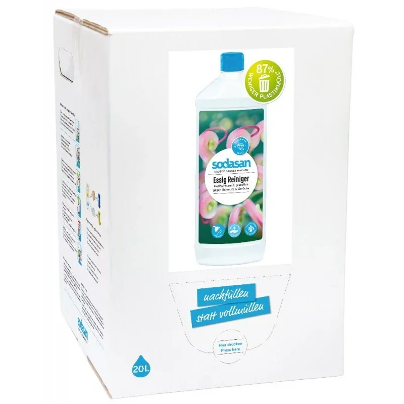 "SODASAN Essigreiniger 20 Liter Bag in Box image"