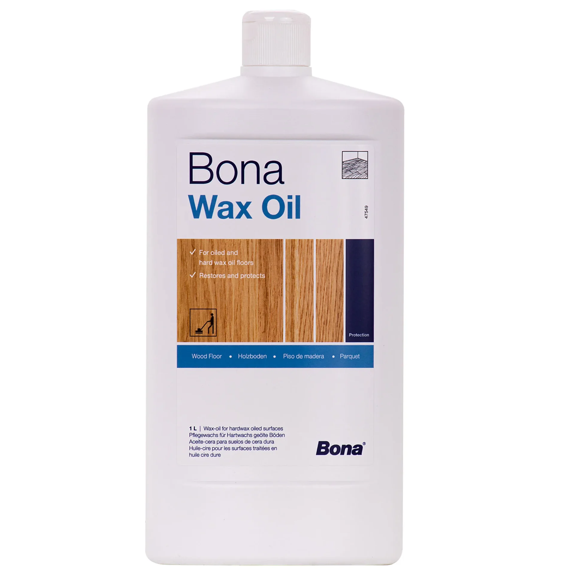 "BONA Wax Oil W 1 Liter Beständiges Öl/Wachsgemisch image"
