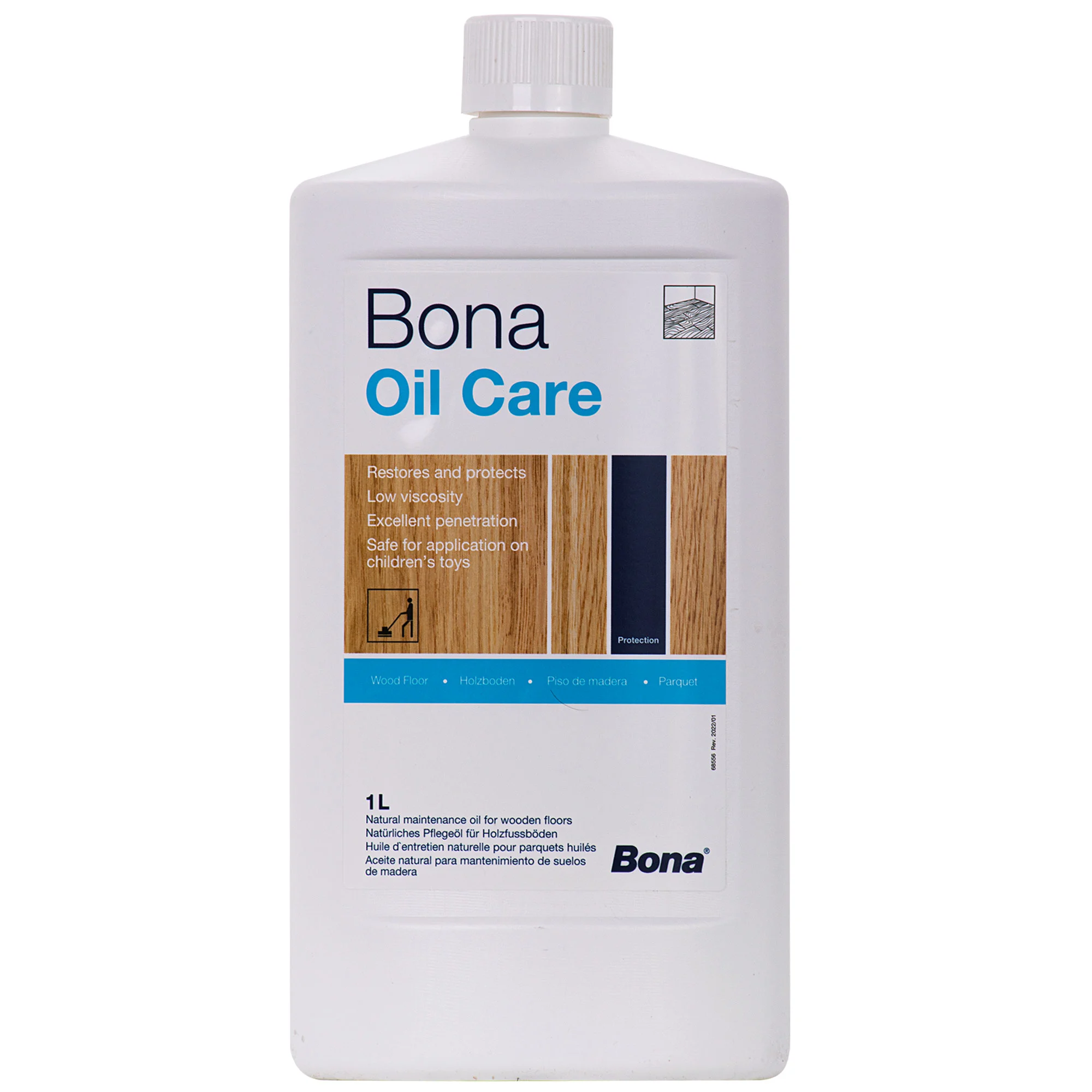 BONA Oil Care W 1 Liter Neutral Pflege für geölte Böden