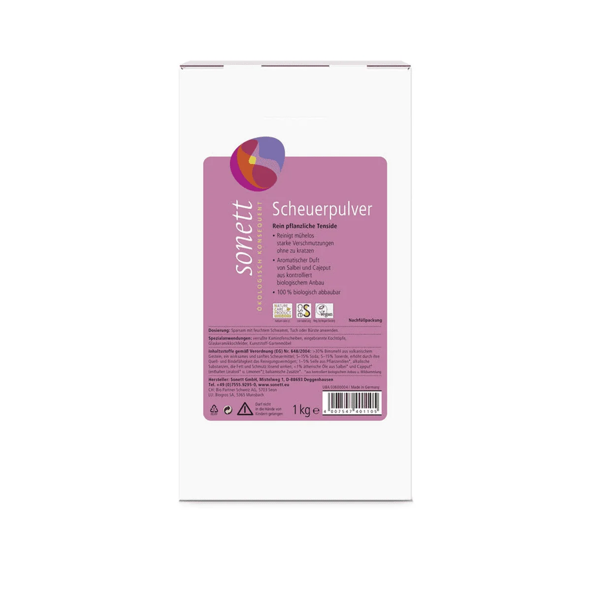 "SONETT Scheuerpulver 1 kg Nachfüllbeutel image"