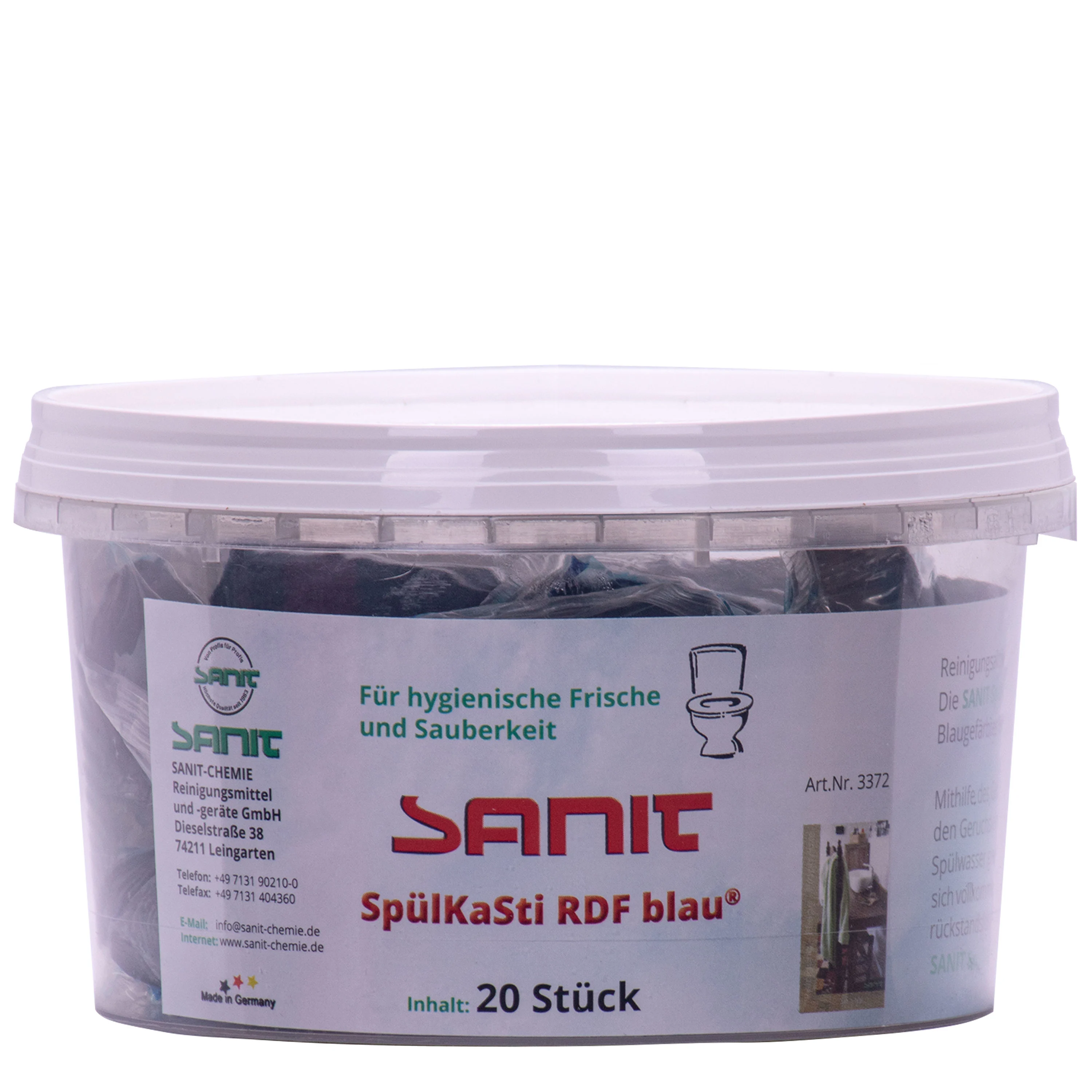 SANIT Wasserkastenwürfel SpülKaSti RDF 20 Stück für Geberit