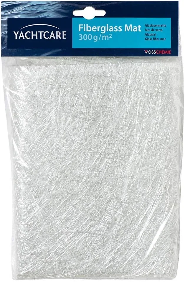 "YACHTCARE Fiberglas Mat 300 g Glasmatte 5 m² Inhalt Glasfasermatte image"