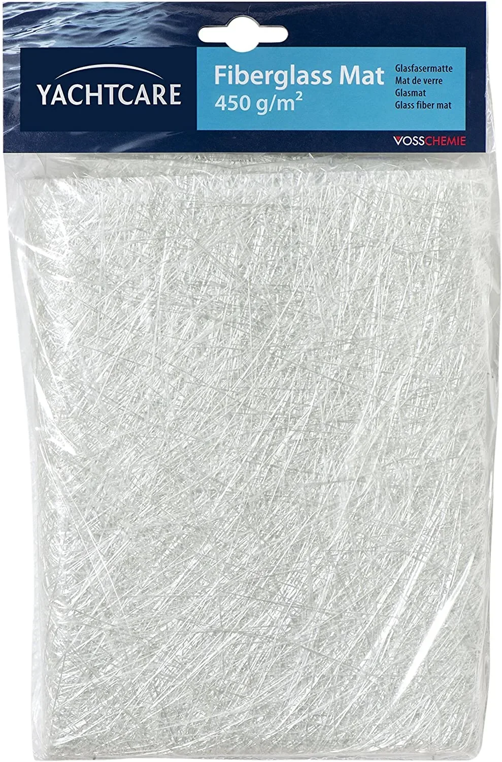 "YACHTCARE Fiberglas Mat 450 g Glasmatte 5 m² Inhalt Glasfasermatte image"