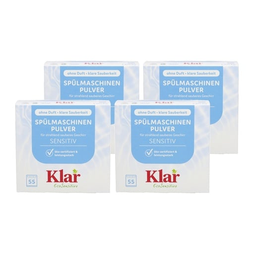"KLAR Maschinenspülmittel 4 x 1,375 kg ohne Duft image"