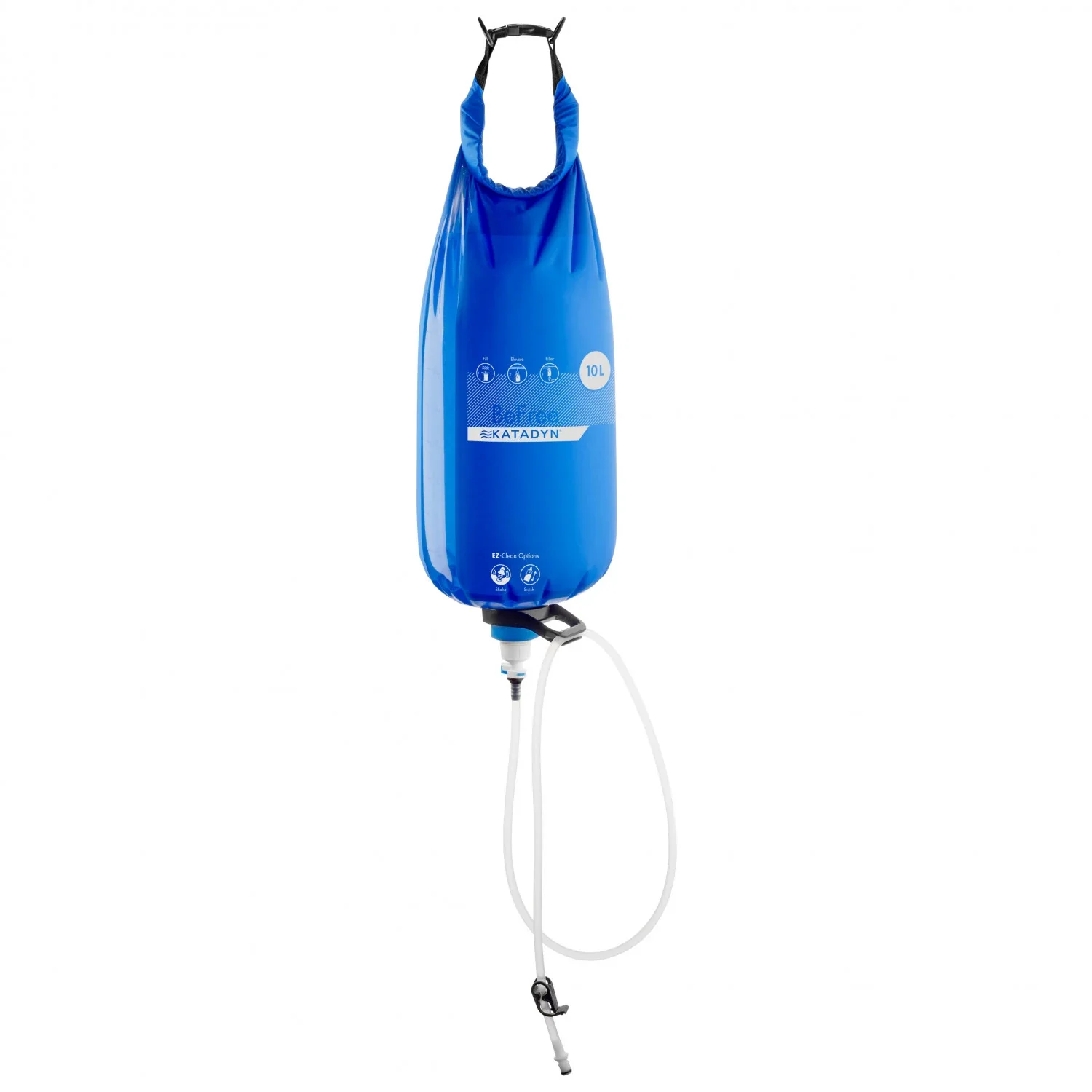 "KATADYN BeFree Wasserfilter 10.0 Liter Gravity mit Trägergurt blau image"