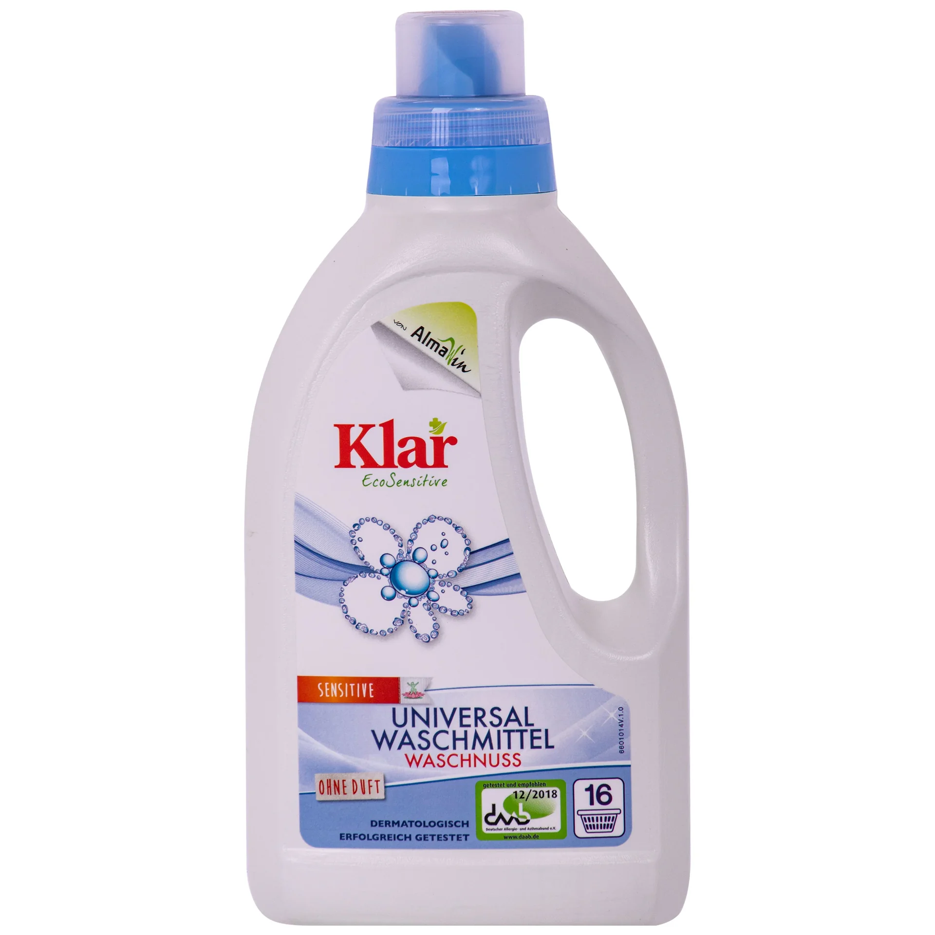 "KLAR Universalwaschmittel 750 ml Waschnuss image"