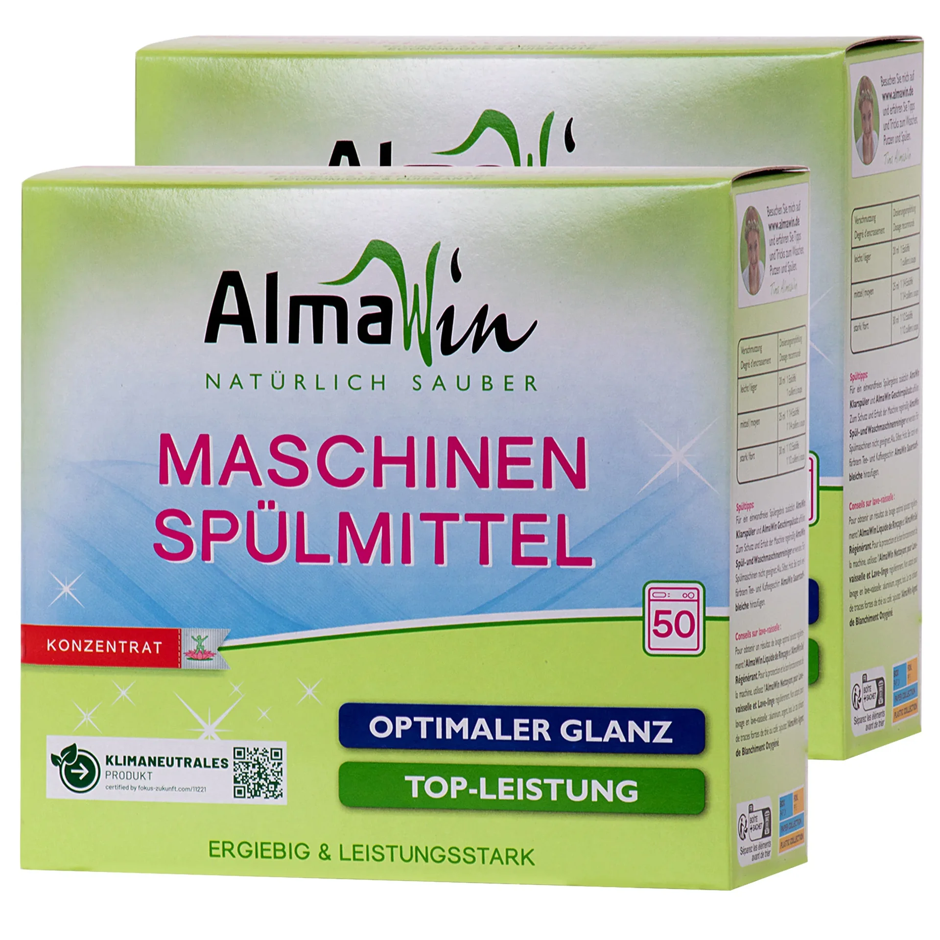 "ALMAWIN Maschinenspülmittel 2 x 1,25 kg image"