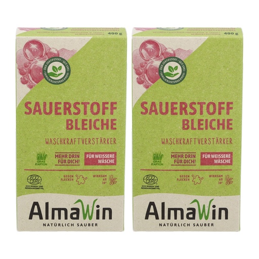 "ALMAWIN Sauerstoffbleiche 2 x 400 g wirksam ab 30°C image"