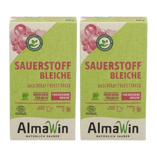 "ALMAWIN Sauerstoffbleiche 2 x 400 g wirksam ab 30°C image"