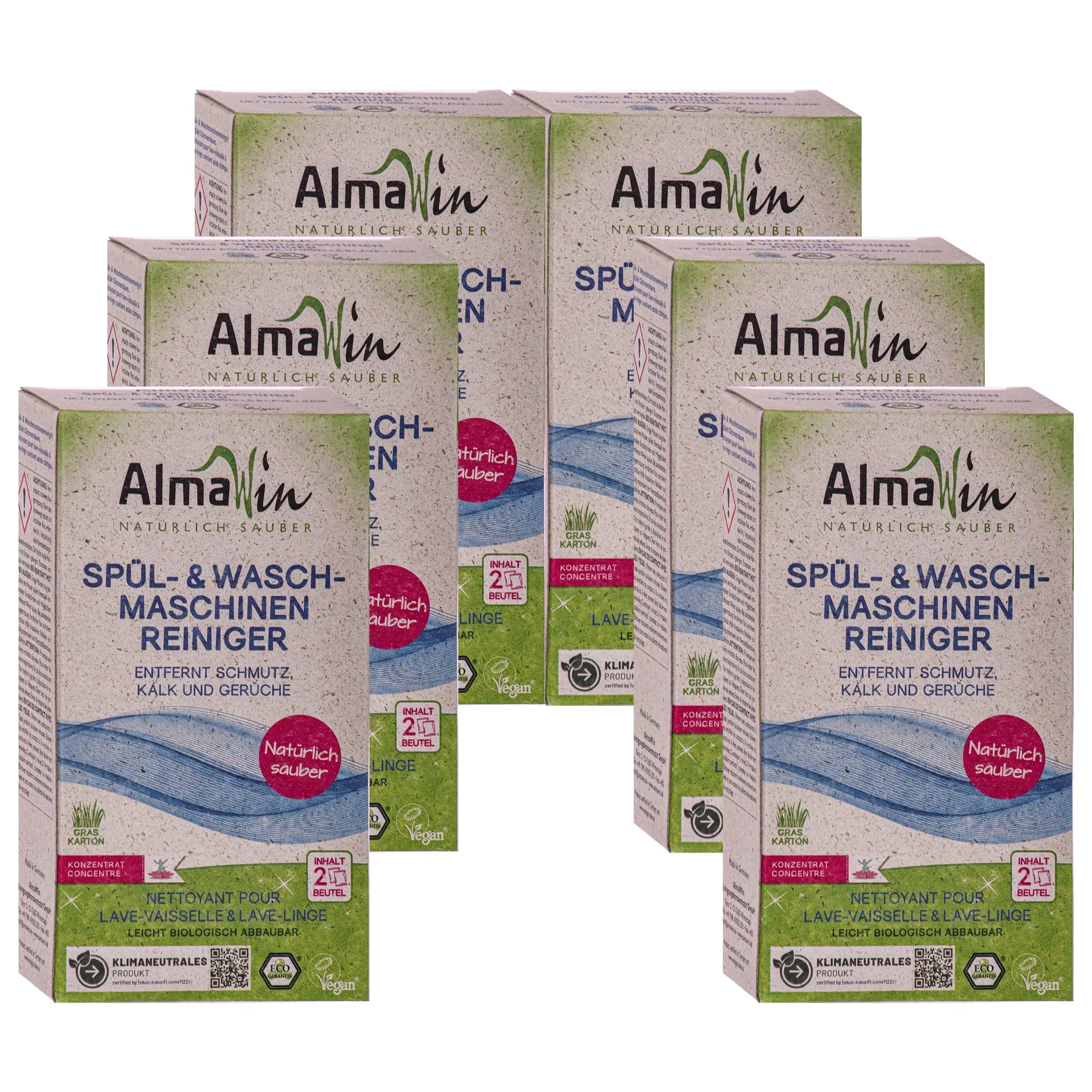 "ALMAWIN Spül- und Waschmaschinenreiniger 6 x 200 g image"