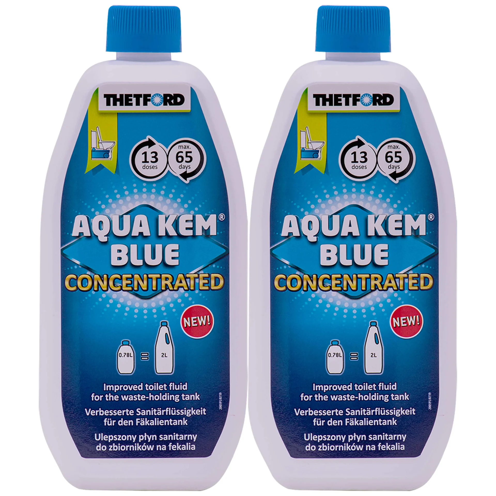 "THETFORD Aqua Kem Blue 2 x 0,78 Liter Konzentrat image"