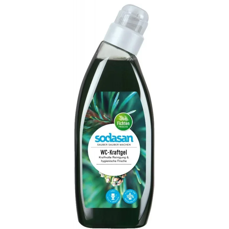 "SODASAN WC Reiniger Kraftgel 6 x 750 ml in der Schräghalsflasche image"
