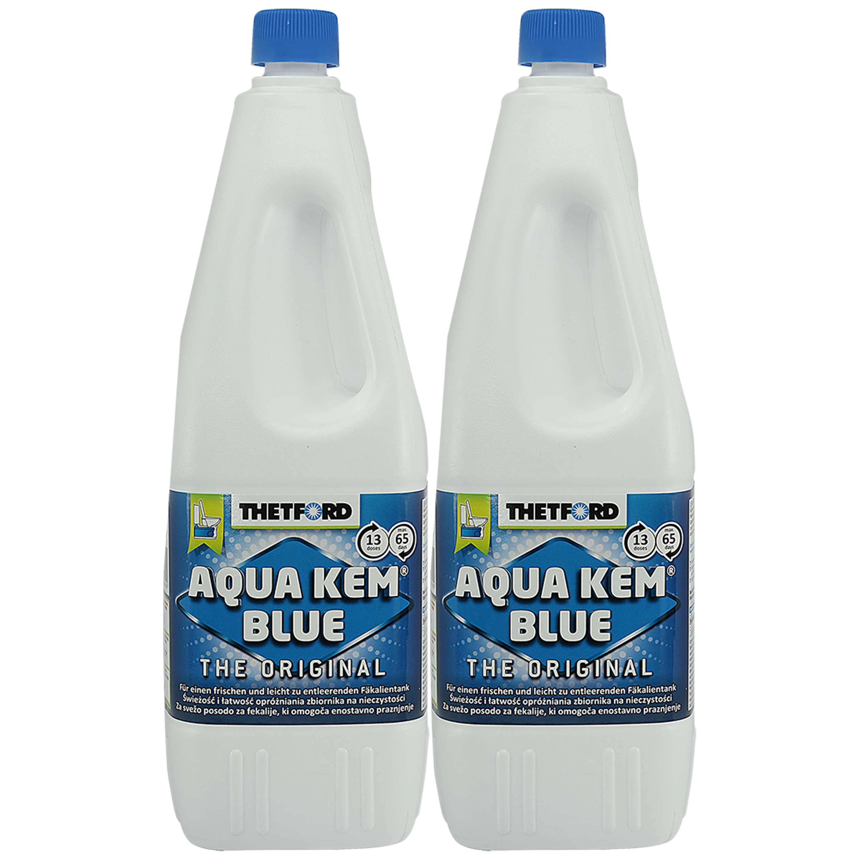 THETFORD Aqua Kem Blue 2 x 2 Liter Sanitärflüssigkeit im SET