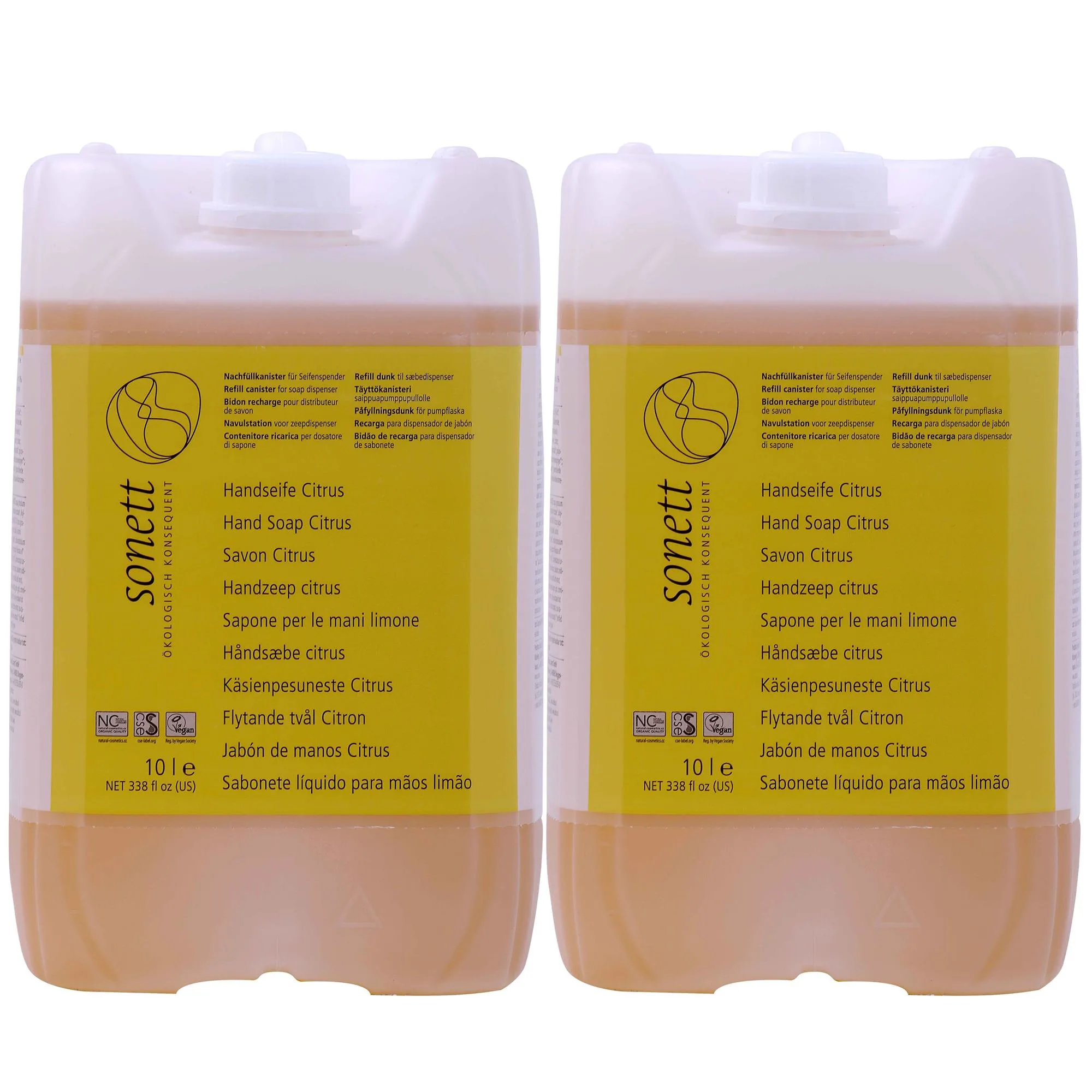 SONETT Handseife Citrus 2 x 10 Liter