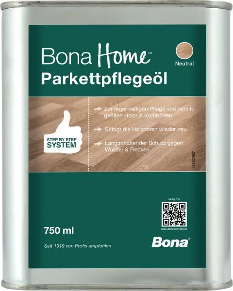 BONA Home Parkettpflegeöl 2,5 Liter neutral