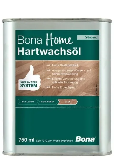 "BONA Home Hartwachsöl 750 ml glänzend image"