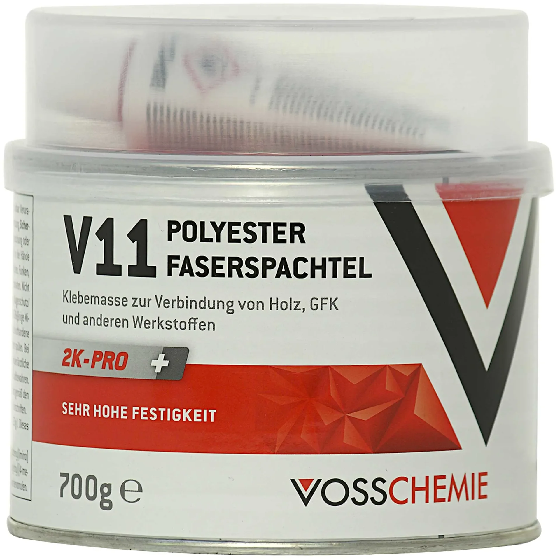 "VOSSCHEMIE V11 Polyester Faserspachtel 2K Pro 700 g image"