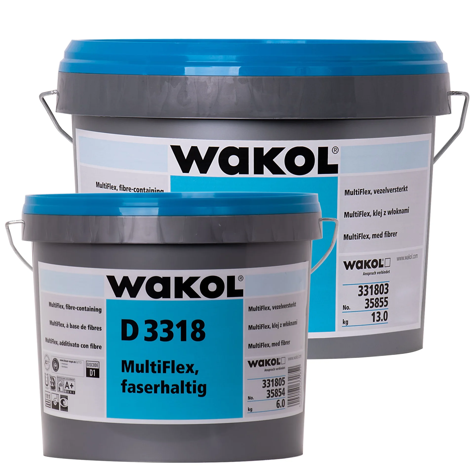 "WAKOL D 3318 MultiFlex faserhaltig in verschiedenen Größengebinden image"