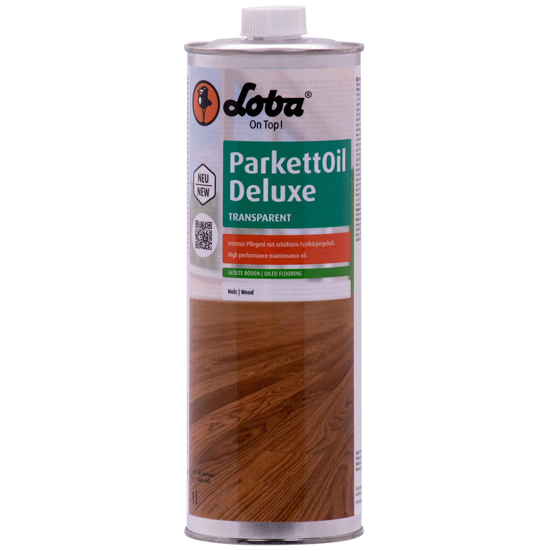 "LOBA ParkettOil Deluxe 1 Liter Intensivpflegeöl transparent image"