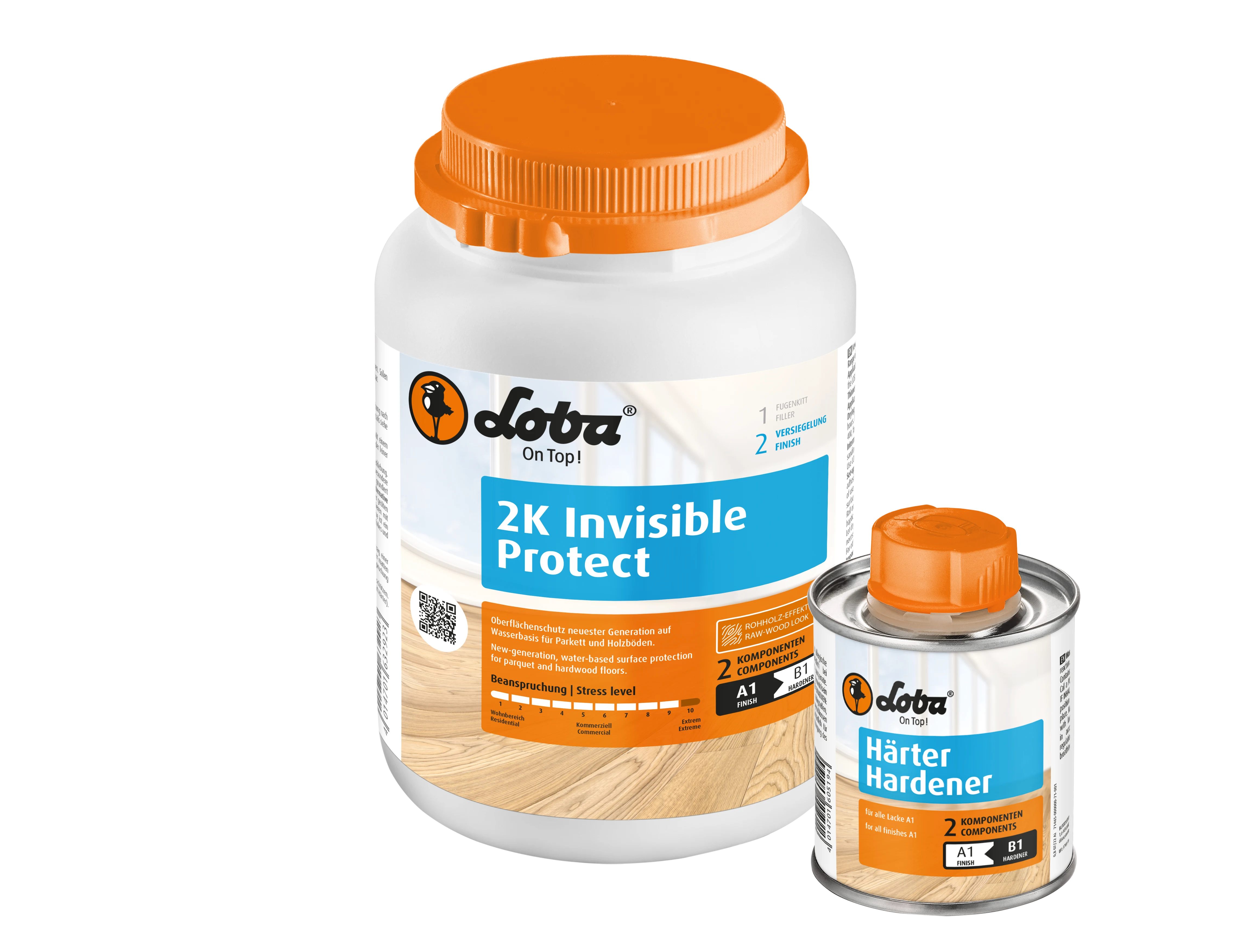 LOBA 2K InvisibleProtect A.T. Parkettlack 1 kg