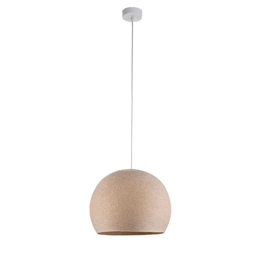 "Cousin Paul Pendellampe Kuppel mittel inkl. Fassung beige image"
