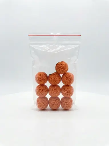 "Reinigungsschwämmchen für Bierleitungen (7mm) | 10 Schwammgummikugeln für mechanische Reinigung image"