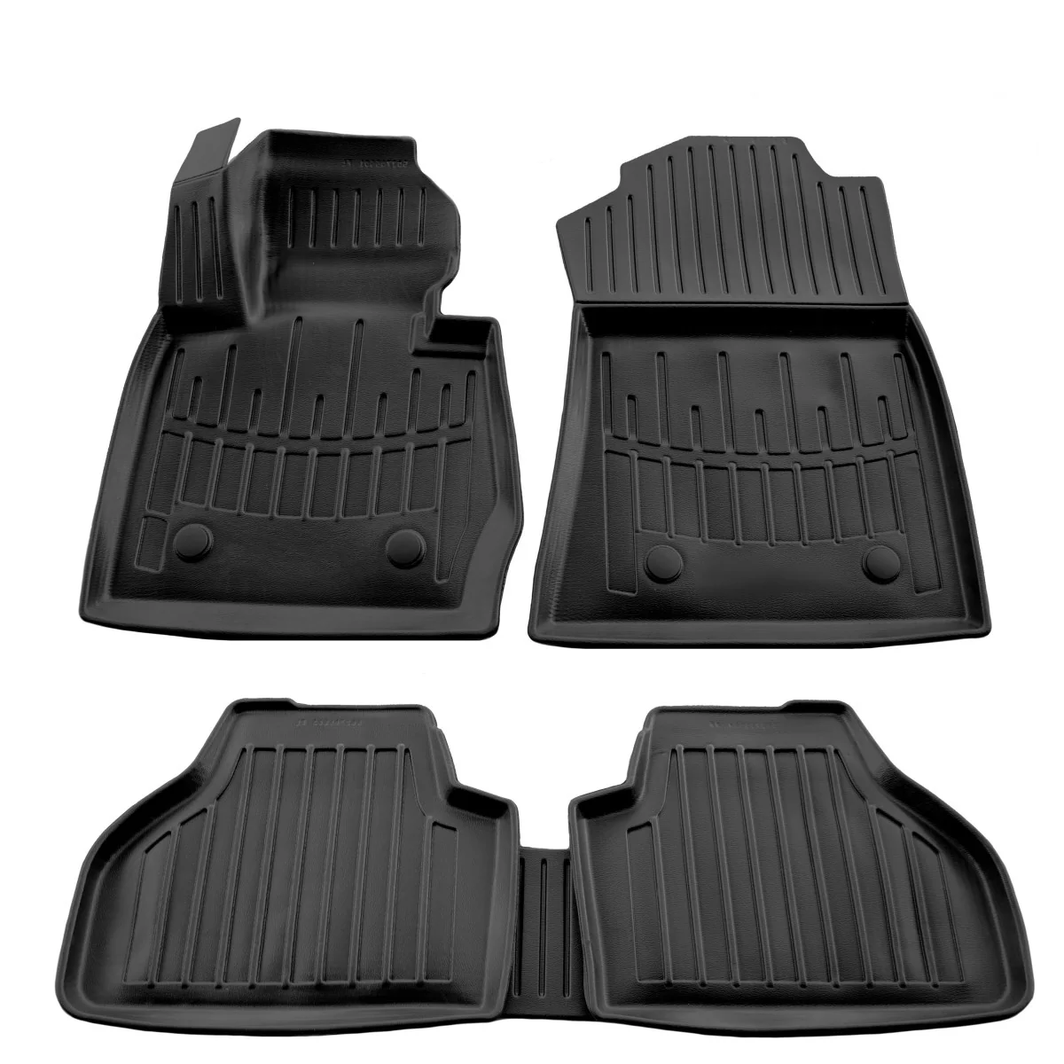 "Gummifußmatten Auto 3D für BMW X4 F26 (2014-2018), passgenau, rutschfest, geruchsneutral image"