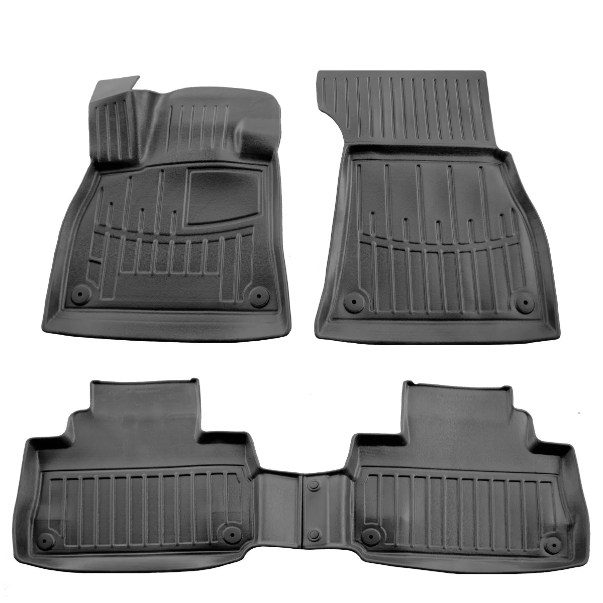 "3D Gummifußmatten für AUDI e-tron Sportback (2019-...), hochwertige, passgenaue KFZ-Fußmatten image"