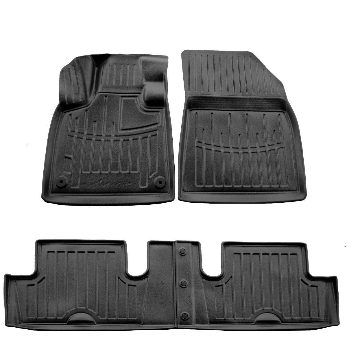 "Fußmatten Citroen C4 Picasso, 3D Gummifußmatten (2013-2022), Autofußmatten image"