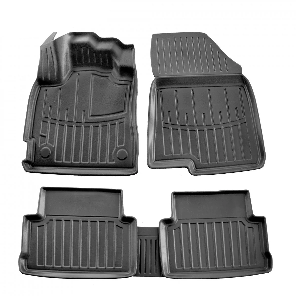 "Fußmatten Auto für Dacia Jogger (2022-...), 3D Gummifußmatten, passgenaue Autofußmatten image"