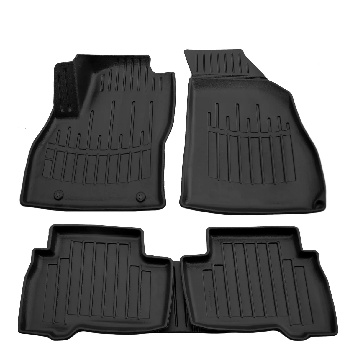 "Gummifußmatten Auto 3D für FIAT Fiorino III (2008-2021), passgenau, geruchsfrei image"