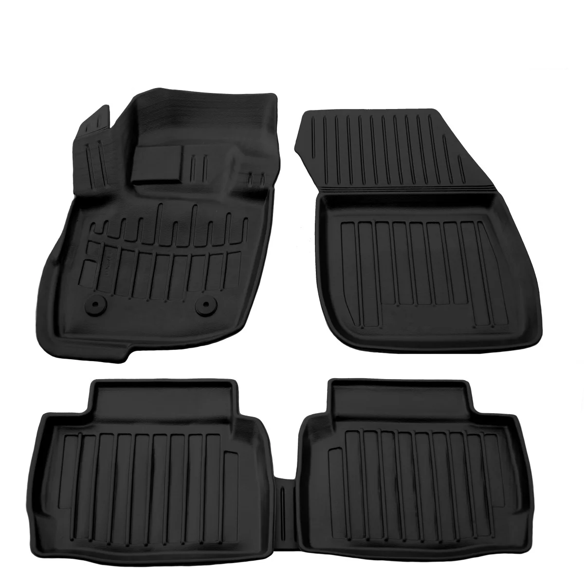 "Fußmatten Auto, Gummimatten Auto 3D für Ford Mondeo V (2014-2022), passgenaue Autofußmatten image"