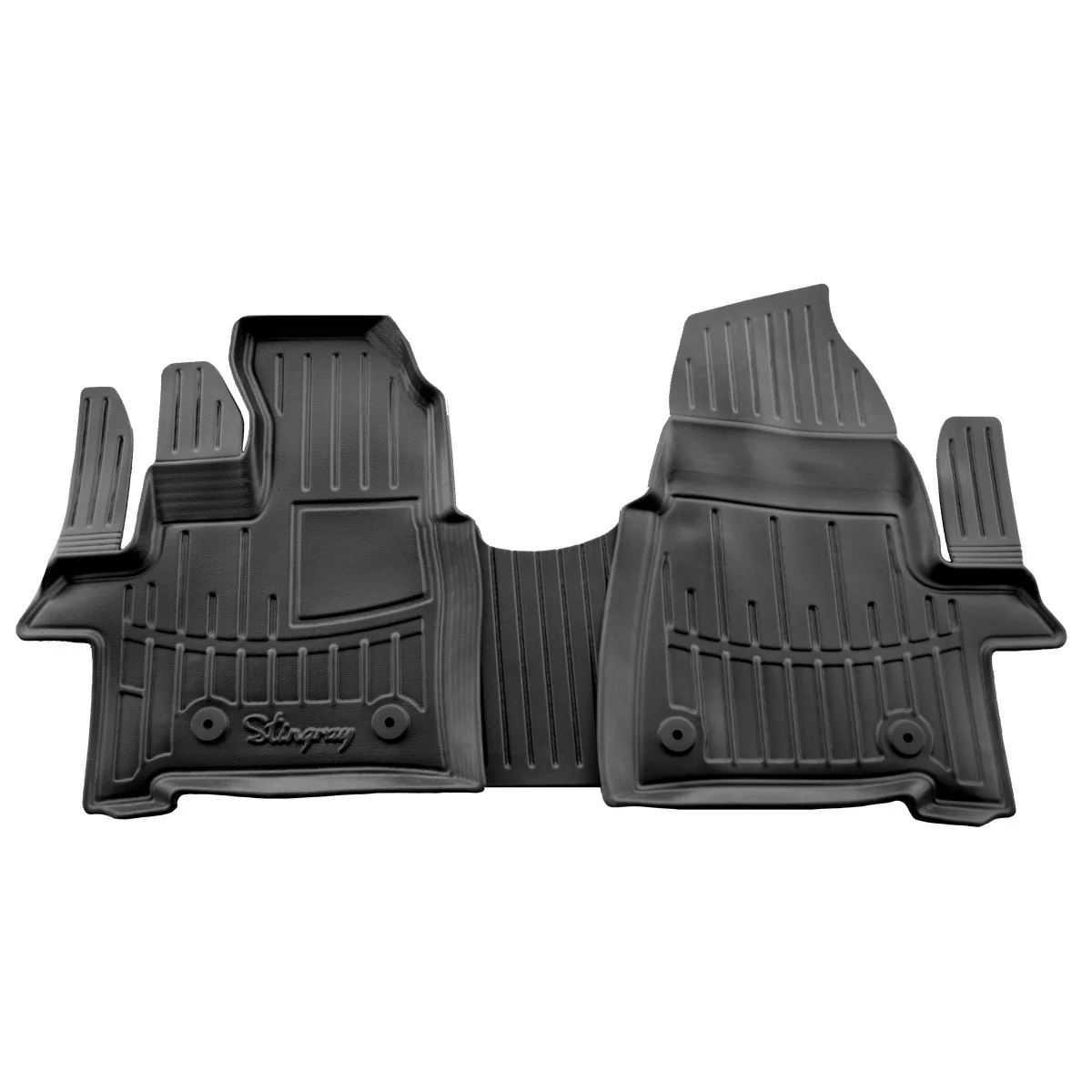 "Fußmatten Auto, Gummimatten Auto 3D für FORD Tourneo Custom (2012-...), passgenaue Autofußmatten image"