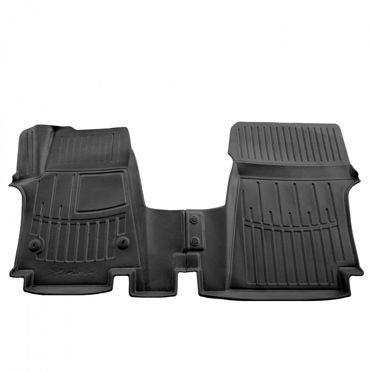 "Fußmatten Auto, Gummimatten Auto 3D für HYUNDAI Staria (2021-...), 9-Sitzer, 1. Reihe, passgenau image"