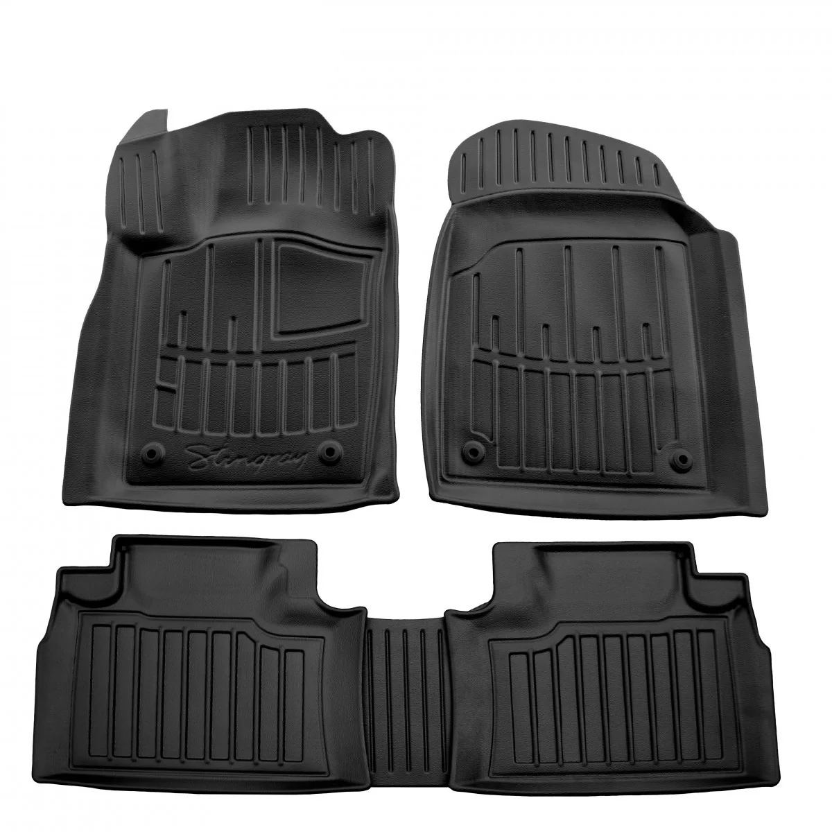 "Fußmatten Auto, Gummimatten 3D für JEEP Grand Cherokee (WK2) (2010-2021), passgenau, wetterfest image"