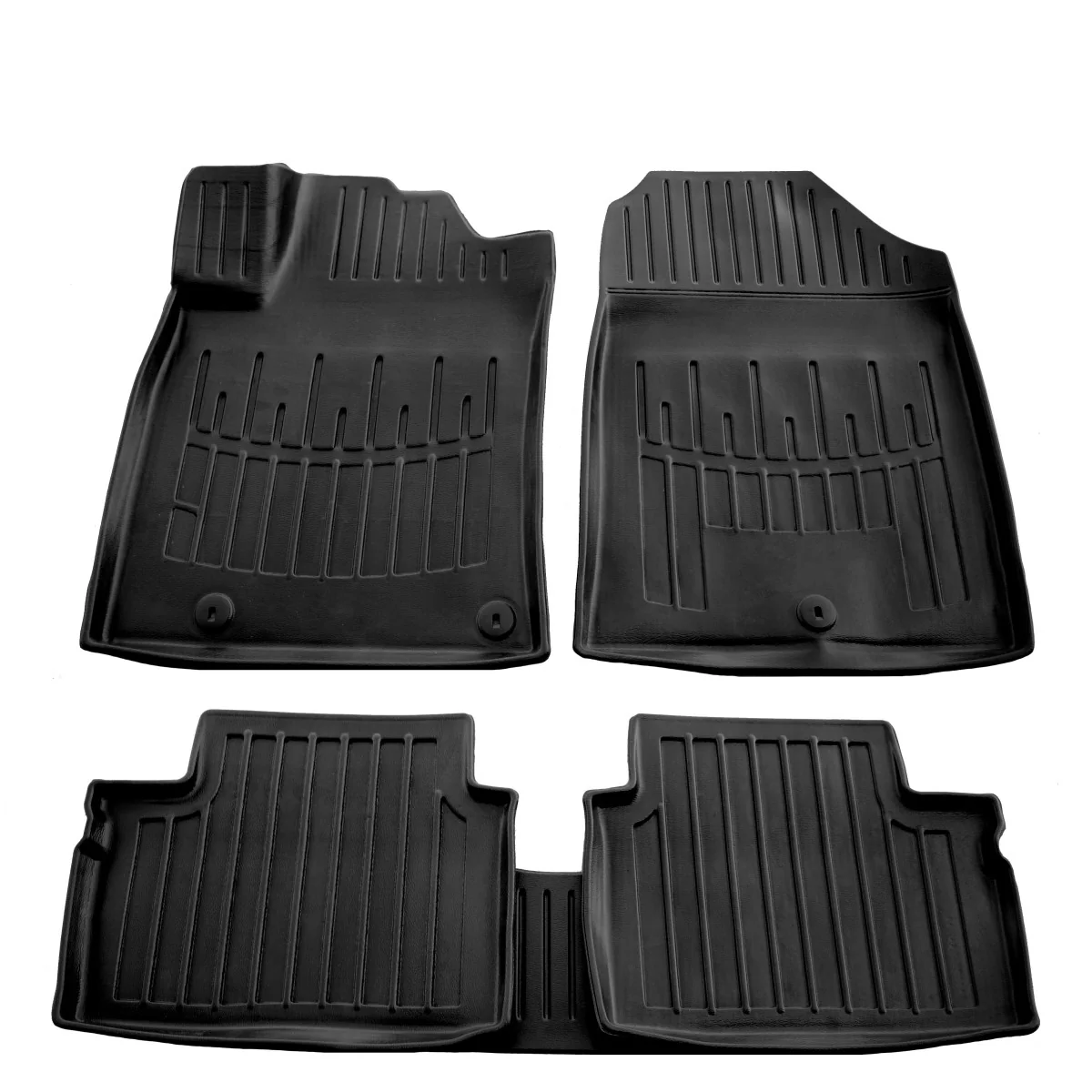 "Gummimatten Auto für KIA Ceed (CD) (2018-...), 3D, passgenau, Polyurethan, geruchlos, mit hohem Rand image"