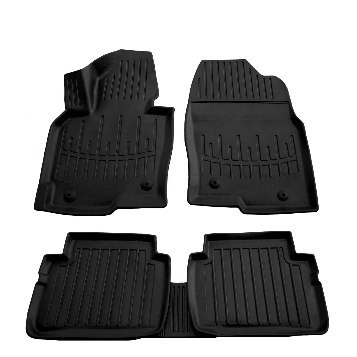 "Fußmatten Auto, 3D Gummimatten für MAZDA CX-5 (KE) (2012-2017), passgenau, mit hohem Rand image"