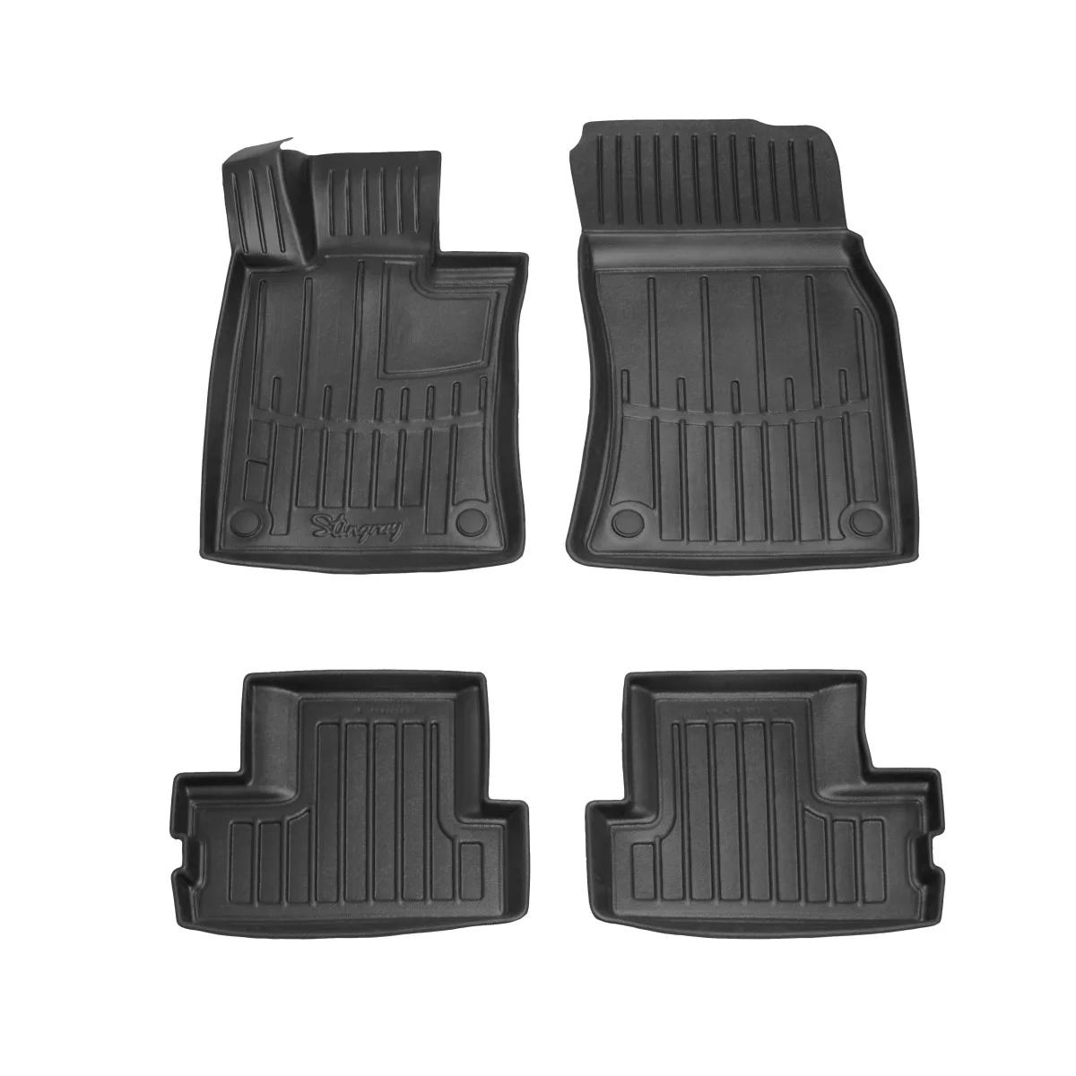 "Fußmatten Auto, Gummimatten Auto 3D für MINI Cooper II (R56) (2006-2014), passgenaue Autofußmatten image"